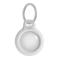 Belkin Secure držalo za AirTag z obeskom za ključe belo/črno, 2 kosa (MSC002btH35)