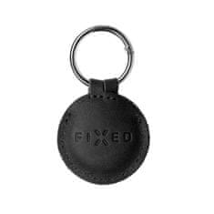FIXED FIXED usnjen obesek za AirTag črn (FIXWAT-C2-BK)