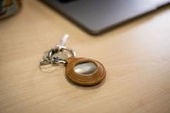 FIXED FIXED usnjen obesek za AirTag rjav (FIXWAT-C2-BRW)