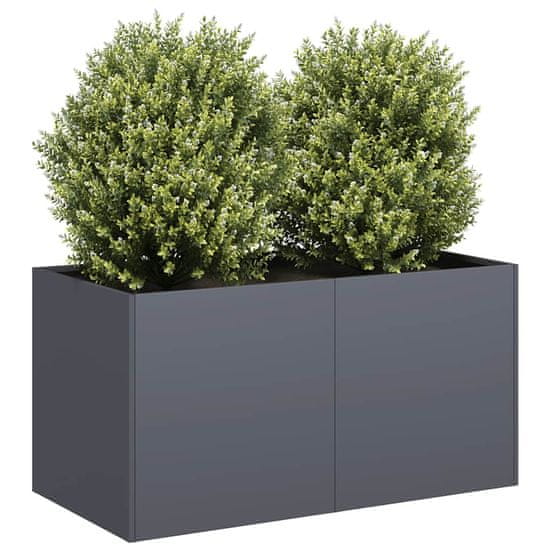 shumee vidaXL Sadilnik Antracit 80x40x40 cm Hladno valjano jeklo