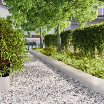 Vidaxl vidaXL Obrobe za trato 10 kosov 25 x 103 cm nerjaveče jeklo