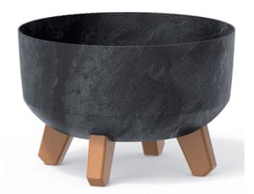 Prosperplast Frog GRACIA LOW BETON 3v1 samovlagalna plastika d38x21cm