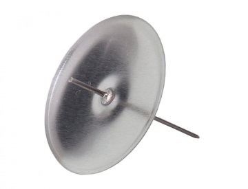 Adventni svečnik s konico gladko srebro d6cm