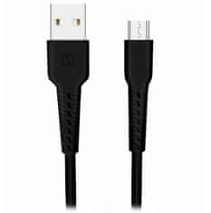 SWISSTEN podatkovni kabel usb / micro usb 1,0 m črn