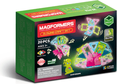 Magformers Svetleči komplet 20 kosov