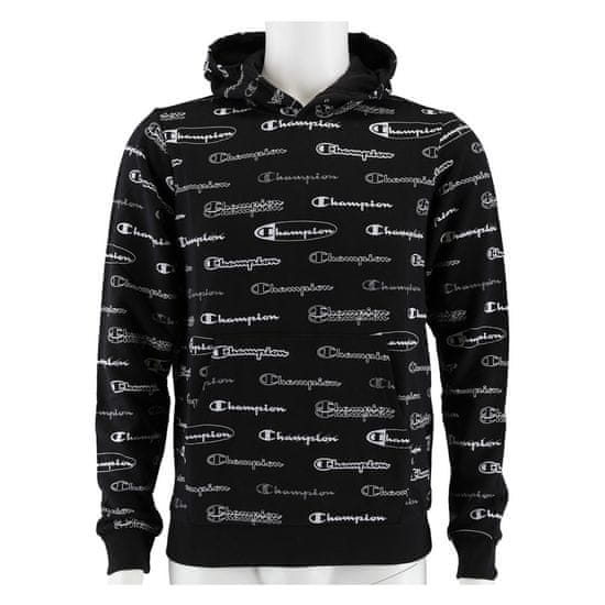 Champion Športni pulover črna Allover Logo-print
