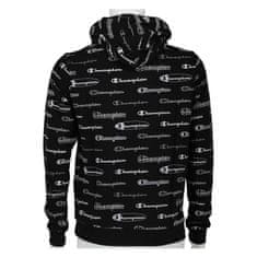 Champion Športni pulover črna 168 - 179 cm/XXL Allover Logo-print