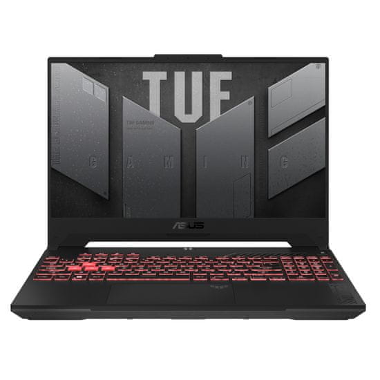 ASUS TUF Gaming A17 FA707NUR-HX002W prenosnik, Ryzen 7 7435HS, 16GB, SSD512GB, 17,3, FHD, RTX4050, W11H (90NR0JL5-M001D0)