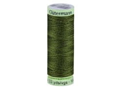 Gutermann Poliestrska preja Gütermann Jeans 30 m - olivno zelena