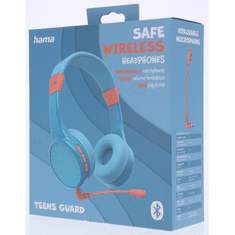 Hama Otroške slušalke Bluetooth Teens Guard II, modra