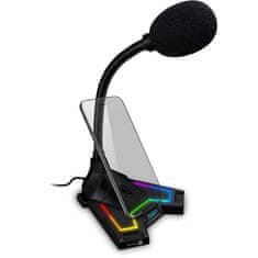 Connect IT Connect IT NEO RGB ProMIC - črn
