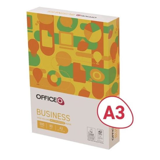 OFFICEO Papir Business A3 - 80 g/m2, 500 listov