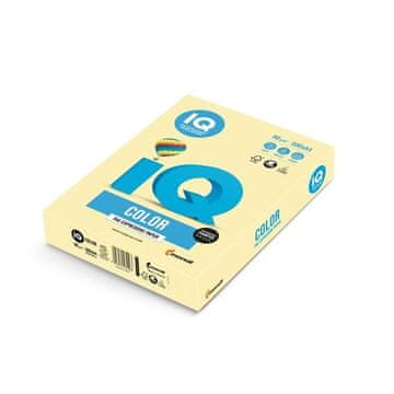 IQ Črtni papir Color A4-YE23, rumen, 160 g/m2, 250 l.
