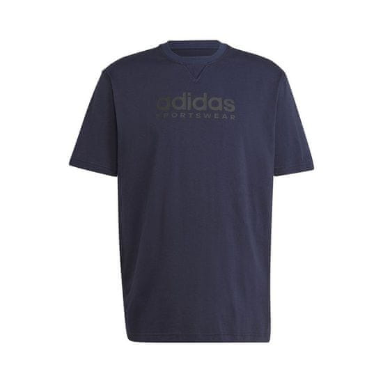 Adidas Majice mornarsko modra All Szn Graphic Tee