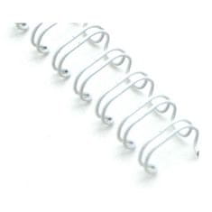Povratne žice 3/8" - 9,5 mm, 3:1, bele barve, 100 kosov