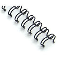 Žične opore 1/2" - 12,7 mm, 3:1, črna, 100 kosov