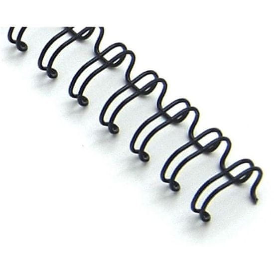 Žične opore 1/2" - 12,7 mm, 3:1, črna, 100 kosov