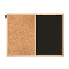 Kombinirana tabla Memobe DUO, 60x40cm, lesen okvir