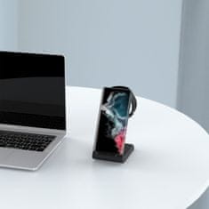 Tech-protect A36 3in1 brezžični polnilnik za mobitel / Galaxy Watch / Galaxy Buds 10W, črna