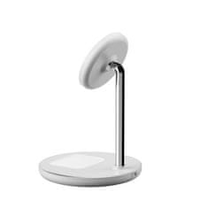 Tech-protect A39 2in1 MagSafe brezžični polnilnik za mobitel / AirPods, bela