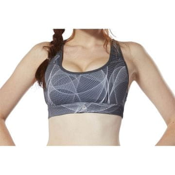Reebok Majice za trening siva XS Running Hero Racer Padded Bra W