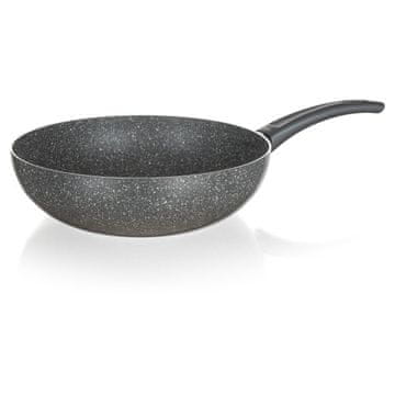Banquet WOK ponev 28x8cm Al GRANITE PR indukcija
