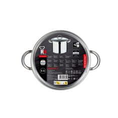 Renberg Lonec s pokrovom Alexander 26 cm RB-2208