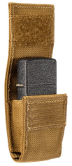 Zippo vžigalnik 49401 Black Crackle in etui Coyote Pouch