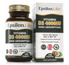Epsilon Life Vitamin D3 K2 Cink, 4000IU, 120 kapsul