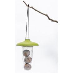 Plastia Zunanja plastična krmilnica 2v1 Robin zelena 16 x 22 cm