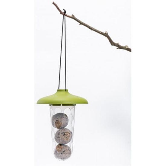 Plastia Zunanja plastična krmilnica 2v1 Robin zelena 16 x 22 cm