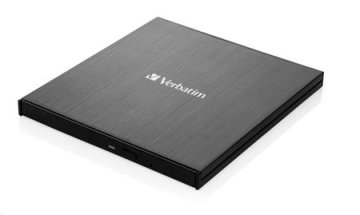 Verbatim Verbatimov zunanji pogon DVD-RW Rewriter USB-C, črn 43886