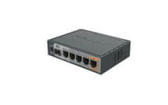Mikrotik RouterBOARD RB760iGS, hEX S, 5xGLAN, SFP, USB, L4, PSU