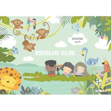 VSE ZA ŠOLO Risalni blok a3 1/20 otroci