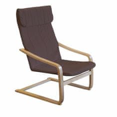 eoshop Fotelj LISA rjav K68