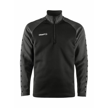 Craft Športni puloverji črna Squad 2.0 Halfzip