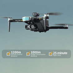 MXM 4K mini dron KAI TWO s 3-osnim kardanom
