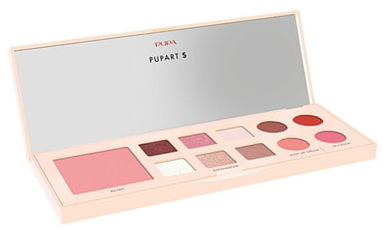 Pupa Paleta za lička Pupart Small Ivory (Palette) 11,4 g