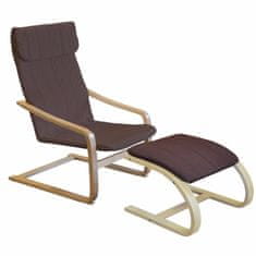 eoshop Fotelj LISA rjav K68