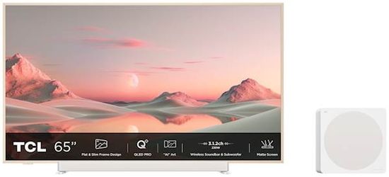 TCL 75A300 Pro Class NXVISION 4K UHD QLED TV, Google TV + brezžični 3.1.2-kanalni zvočnik