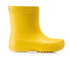 Crocs Dežni škornji rumena 37 EU Classic Boot