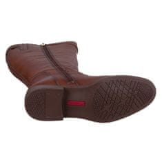 Pikolinos Škornji elegantni čevlji rjava 38 EU W3C9632202