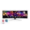 MSI MPG 491CQP gaming monitor, 124,4 cm, DQHD, QD-OLED, ukrivljen, črn