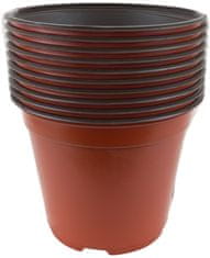 Cvetlični lonček - posoda Desch 12 cm - terakota 10 kosov