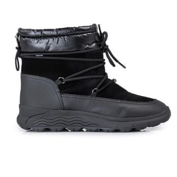 Geox Snežni škornji elegantni čevlji črna Spherica 4x4 Abx