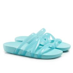Crocs Japanke svetlo modra 36 EU Splash Glossy Strappy