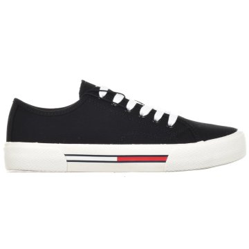 Tommy Hilfiger Čevlji črna Tommy Jeans Low Cut