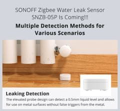Sonoff SNZB-05P Zigbee senzor uhajanja vode