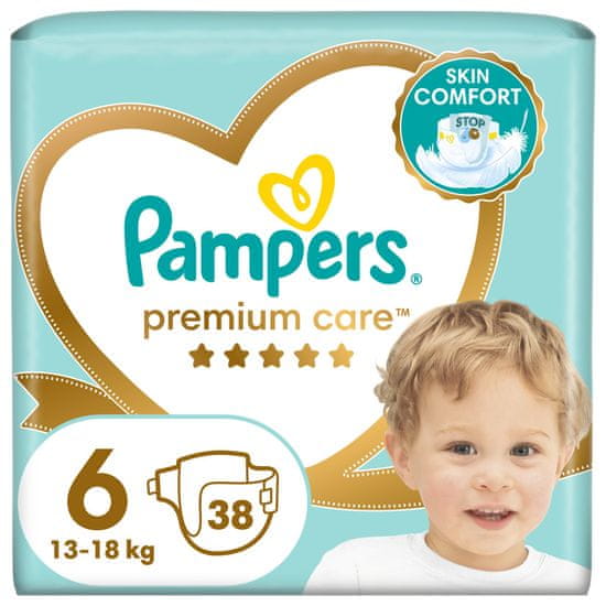 Pampers plenice Premium Care 6 (13+ kg) 38 kosov