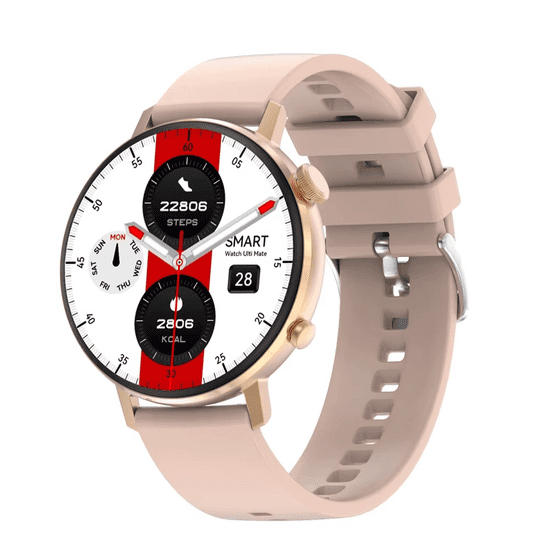 MI SPORT WATCH STYLE AMOLED | EKG & SpO₂ | NFC | Bluetooth Klici | 150+ športnih načinov | IP67 | Ženska ROSE-GOLD pametna ura